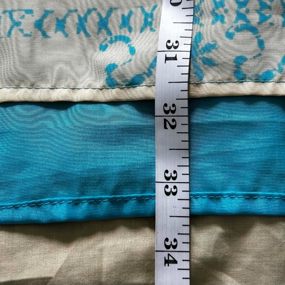 NEW PHOTOS! TUNIC, BELTED, BLUE & WHITE, SIZE 4X, MADE IN CANADA!, PRINTED, BOAT - Picture 3 of 13